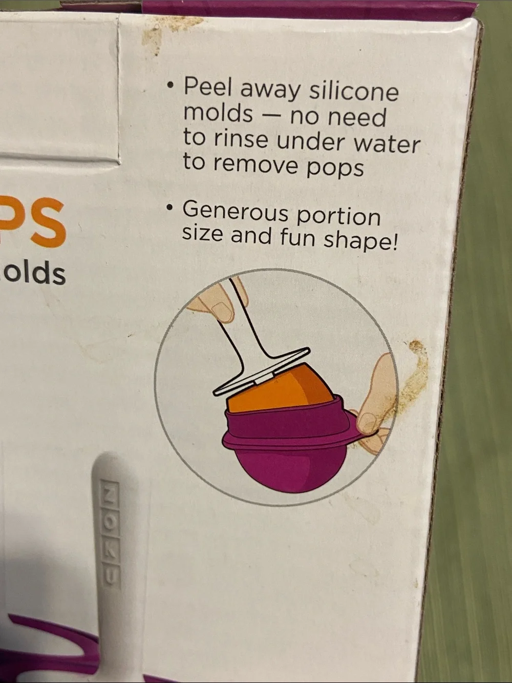 Purple Round Pops Traditional Pop Molds